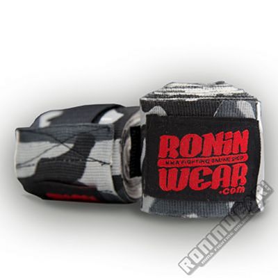 RoninWear Urban Camo Handwraps 4m Cinza-Preto