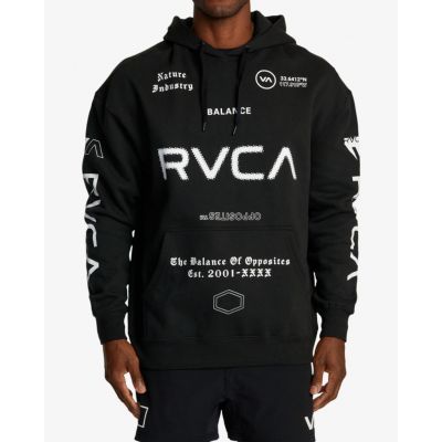 RVCA All Brand Sport Hoodie Preto