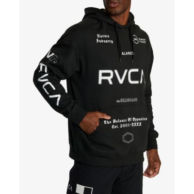 RVCA All Brand Sport Hoodie Noir