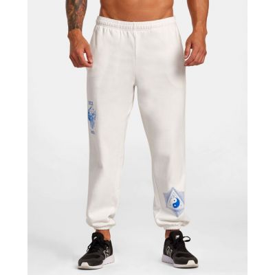 RVCA X Everlast Benj Joggers Offo Blanco