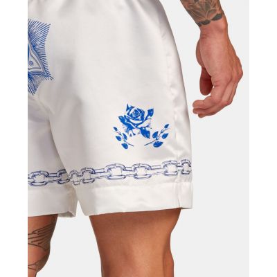 RVCA X Everlast Benjamin Jeanjean Boxing Shorts Blanco