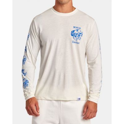 RVCA Benjamin JJ X RVCA X Everlast Long Sleeve Tee Weiß