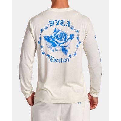 RVCA Benjamin JJ X RVCA X Everlast Long Sleeve Tee Blanco