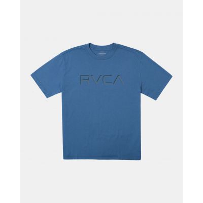 RVCA Big Embossed Blau