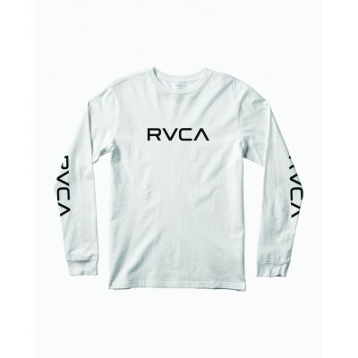 RVCA Big RVCA LS Bianco