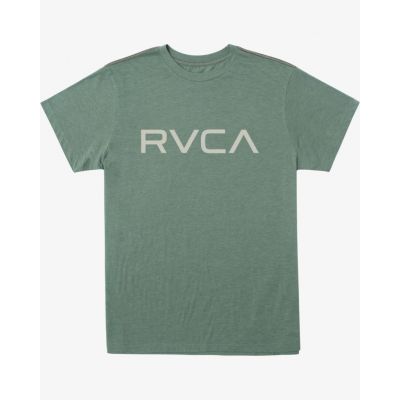 RVCA Big RVCA Tee Vert-Blanc