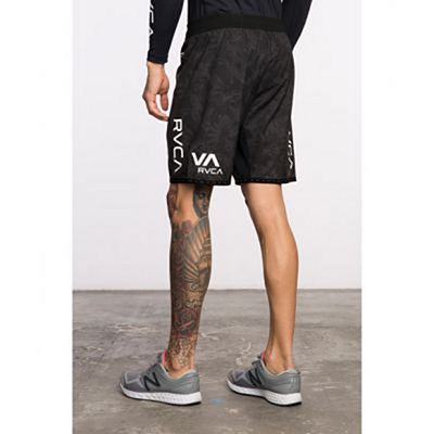 RVCA BJ Penn Scrapper MMA Shorts Nero