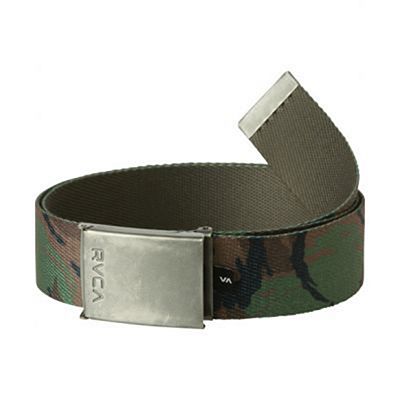 RVCA Bloc Print Web Belt Camo