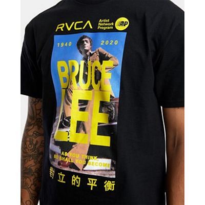 RVCA Bruce Lee As You Think Fekete