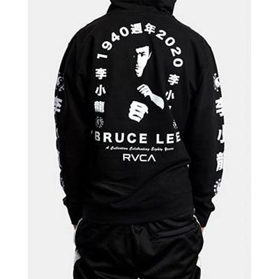 RVCA Bruce Lee Eighty Years Hoodie Preto