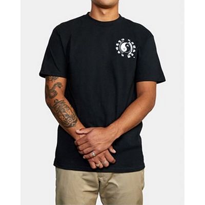 RVCA Bruce Lee Eighty Years Tee Negro