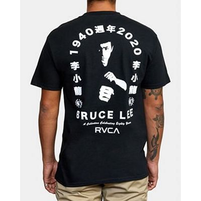 RVCA Bruce Lee Eighty Years Tee Preto