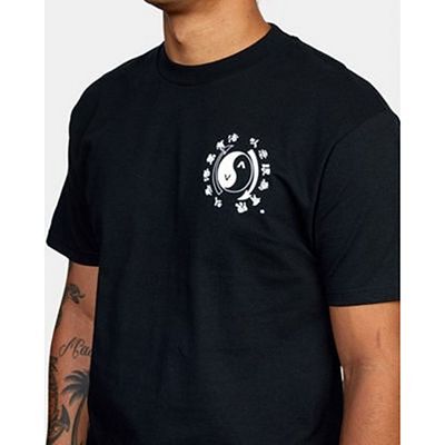 RVCA Bruce Lee Eighty Years Tee Schwarz