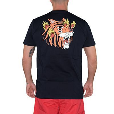 RVCA Cavolo Tiger Tee Schwarz