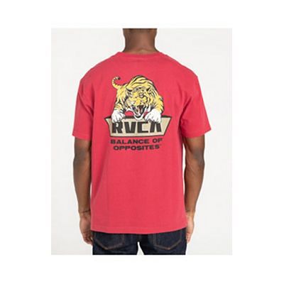 RVCA Clawed Tee Piros