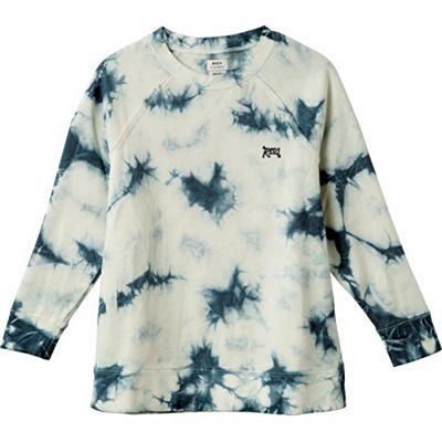 RVCA Clouded Fleece Hoody Branco-Azul Marinho