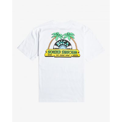 RVCA Dance Haul SS Tee White