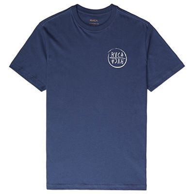 RVCA Font T-shirt Bleu Marine