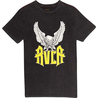  RVCA Front Wings T-shirt Noir