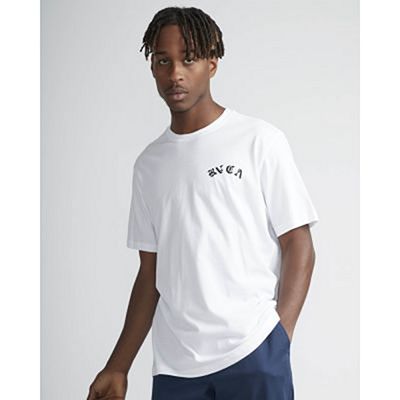 RVCA Jeanjean Wildcat T-shirt Blanc