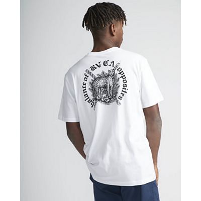 RVCA Jeanjean Wildcat T-shirt Blanc