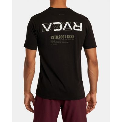 RVCA Layer Flip T-Shirt Noir