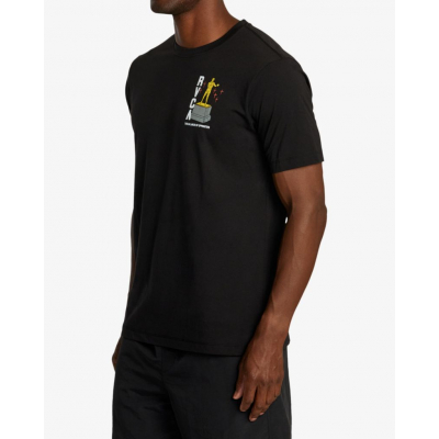RVCA Luke P Boxing Trophy T-shirt Black