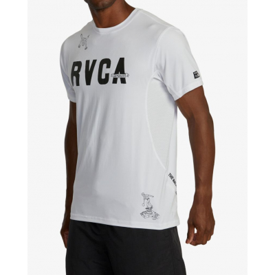 RVCA Luke P Vent T-shirt Blanco-Negro