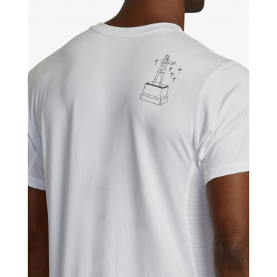 RVCA Luke P Vent T-shirt Blanco-Negro