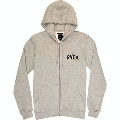 RVCA Makers Of Reputation Zip Hoodie Szürke