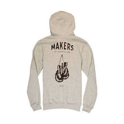 RVCA Makers Of Reputation Zip Hoodie Gris