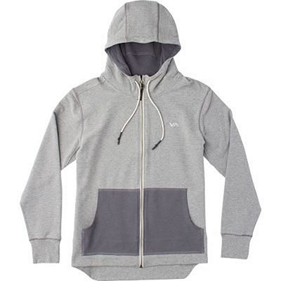 RVCA Patrol Zip Hoodie Grey