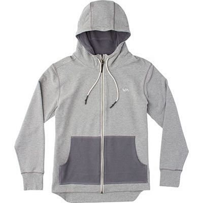 RVCA Patrol Zip Hoodie Cinza