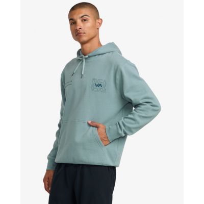 RVCA Pin Flip  Mens Hoodie Verde