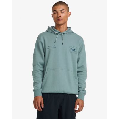 RVCA Pin Flip  Mens Hoodie Verde