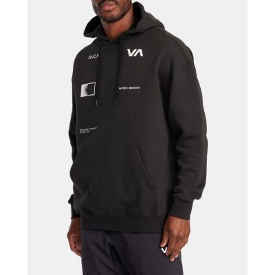 RVCA Radiate Hoodie Fekete