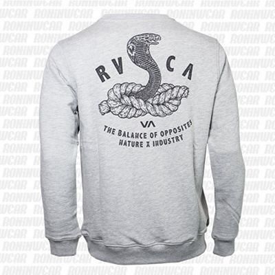 RVCA Rope Snake Crew Athletic Heather