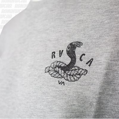 RVCA Rope Snake Crew Athletic Heather