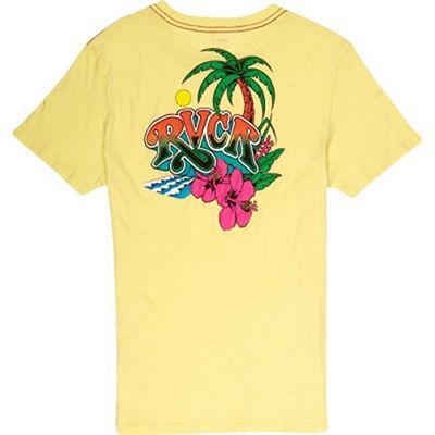 RVCA Royal Palm T-shirts Gelb