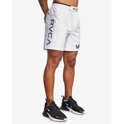 RVCA Short Grappler 17 Blanc