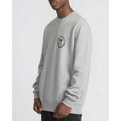 RVCA Siam Pullover Crew Grey