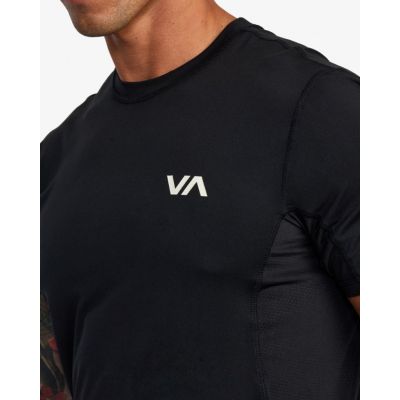 RVCA Sport  Vent Dry Tech SS Nero