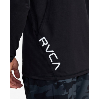 RVCA Sport Vent L/S Black-White
