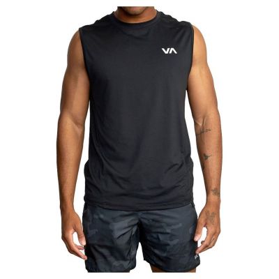 RVCA Sport Vent Muscle Tank Top Negro