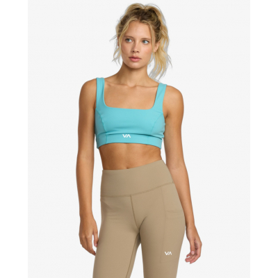 RVCA Square Neck Bra Hellblau