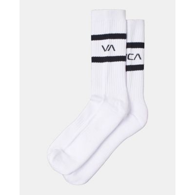 RVCA Striped Socks Branco