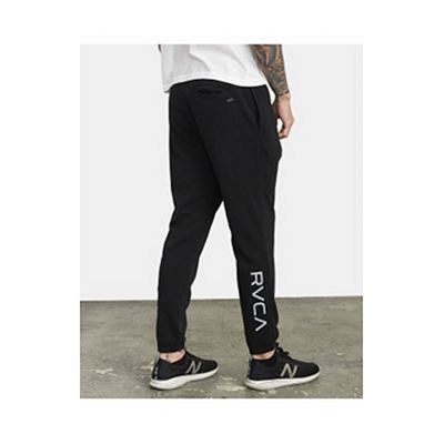 RVCA Swift Sweat Pant Nero-Nero