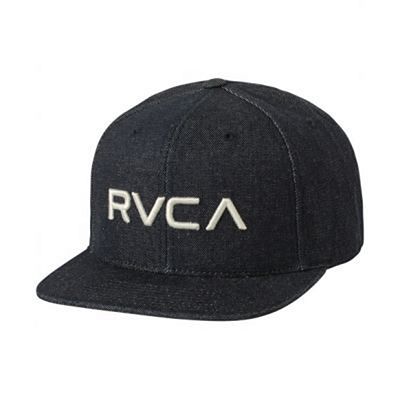 RVCA Twill Snapback III Bleu Marine