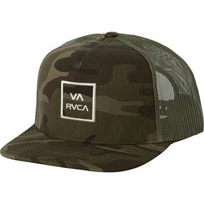 RVCA VA All The Way Trucker III Grün-Camo