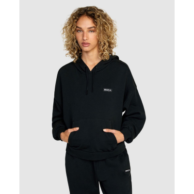 RVCA VA Essential Hoodie Woman Nero